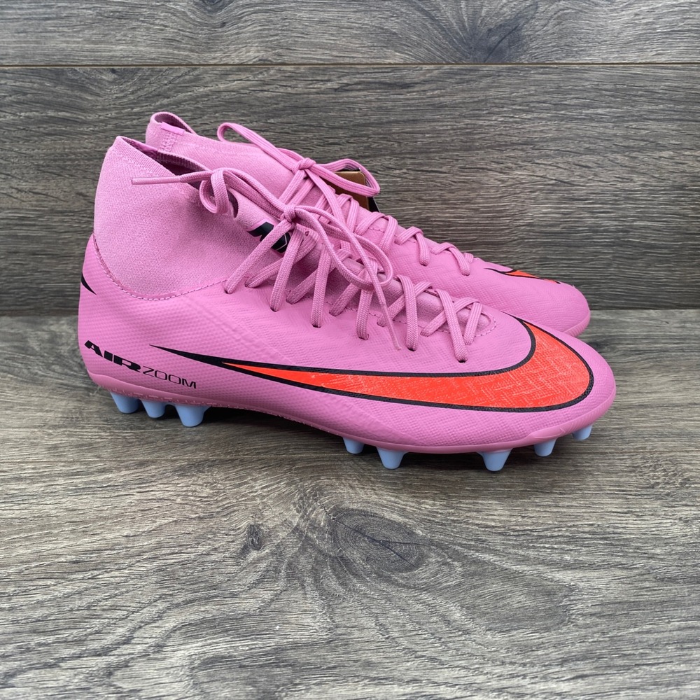 Nike Mercurial Superfly 10 Academy MG Soccer Cleats Mens 6 Pink FQ8329-600